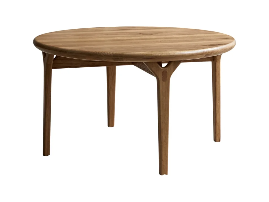 Tavolino in legno di rovere massello 80x80 Clara