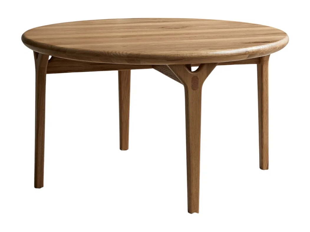 Tavolino in legno di rovere massello 80x80 Clara