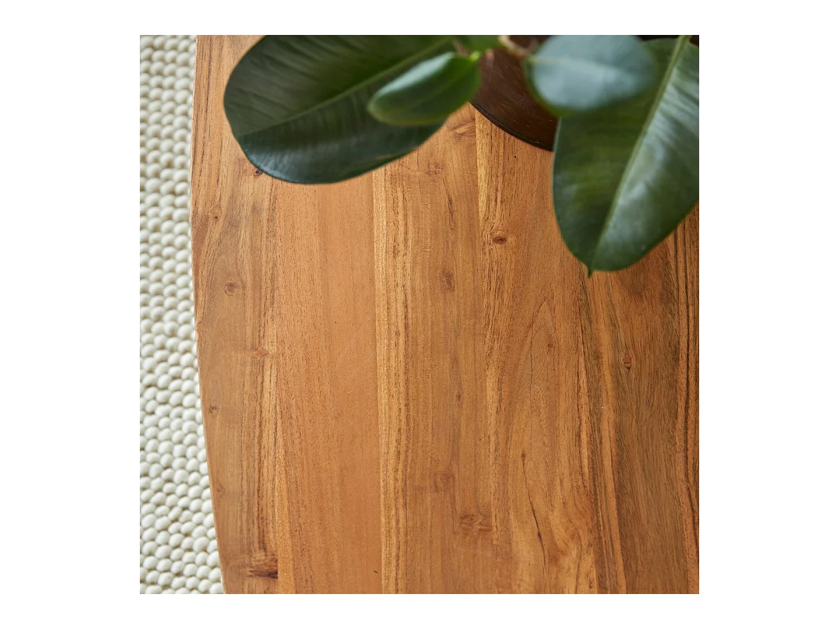 Couchtisch aus Akazienholz Bonnie 110x60