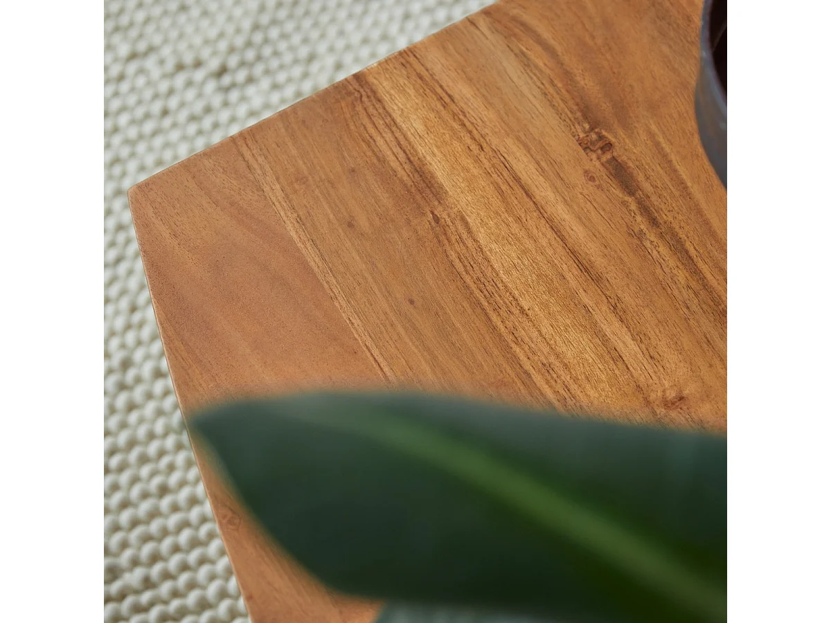 Couchtisch aus Akazienholz Bonnie 110x60