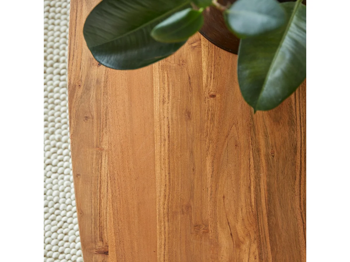 Tavolino in legno di acacia 110x60 Bonnie