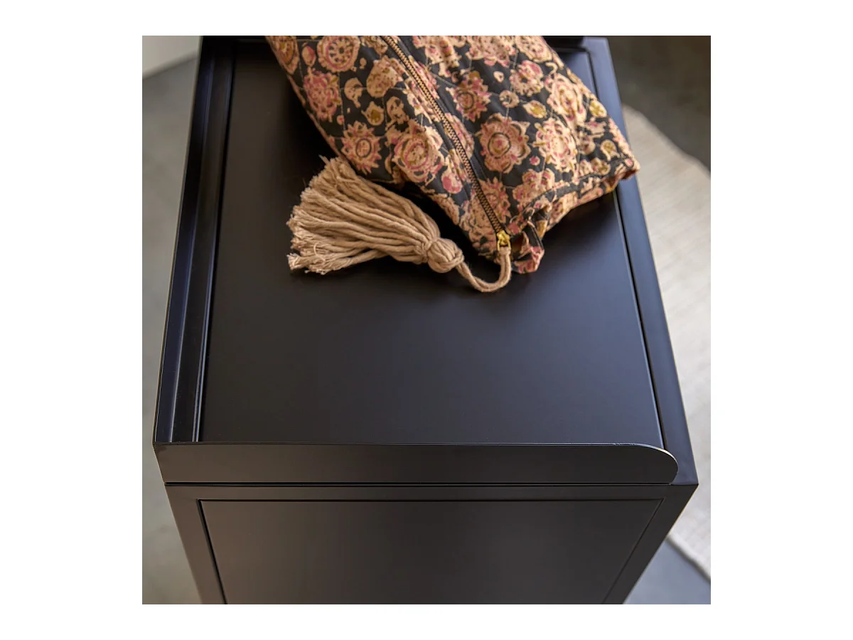 Cassettiera in metallo verniciato da 5 cassetti Anika