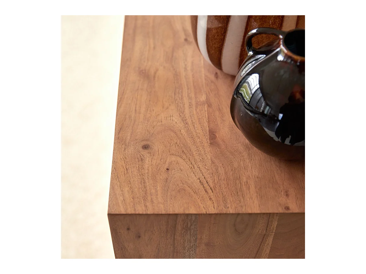 Cassettiera per bambini in legno di acacia massello 5 cassetti Olga