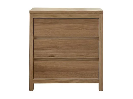 Cassettiera per bambini in legno di rovere massello 55 cm Eden