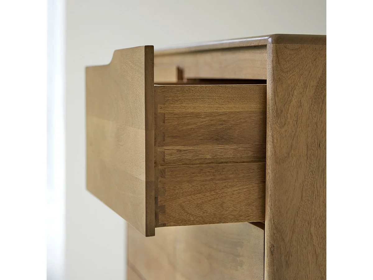 Cassettiera per bambini in legno di mango massello Gabrielle