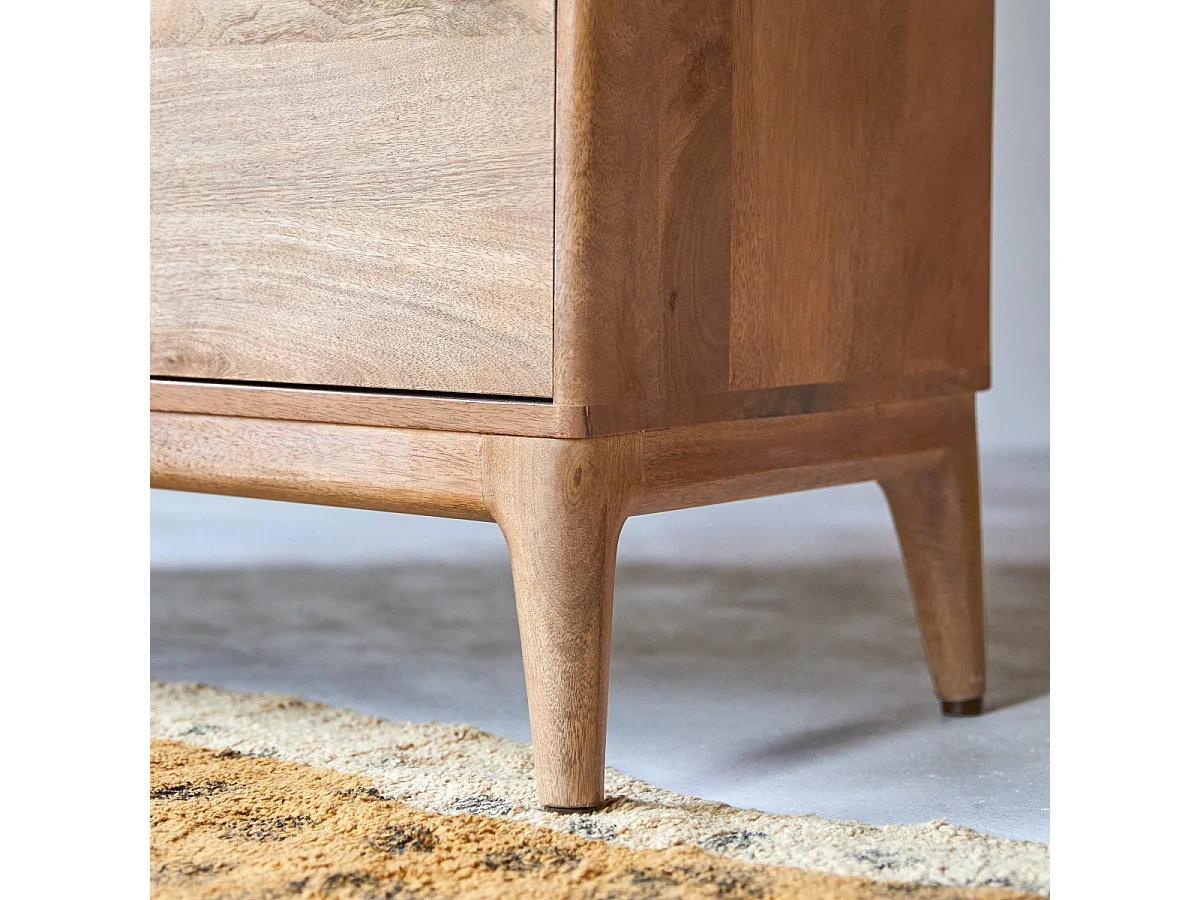 Cassettiera per bambini in legno di mango massello Gabrielle