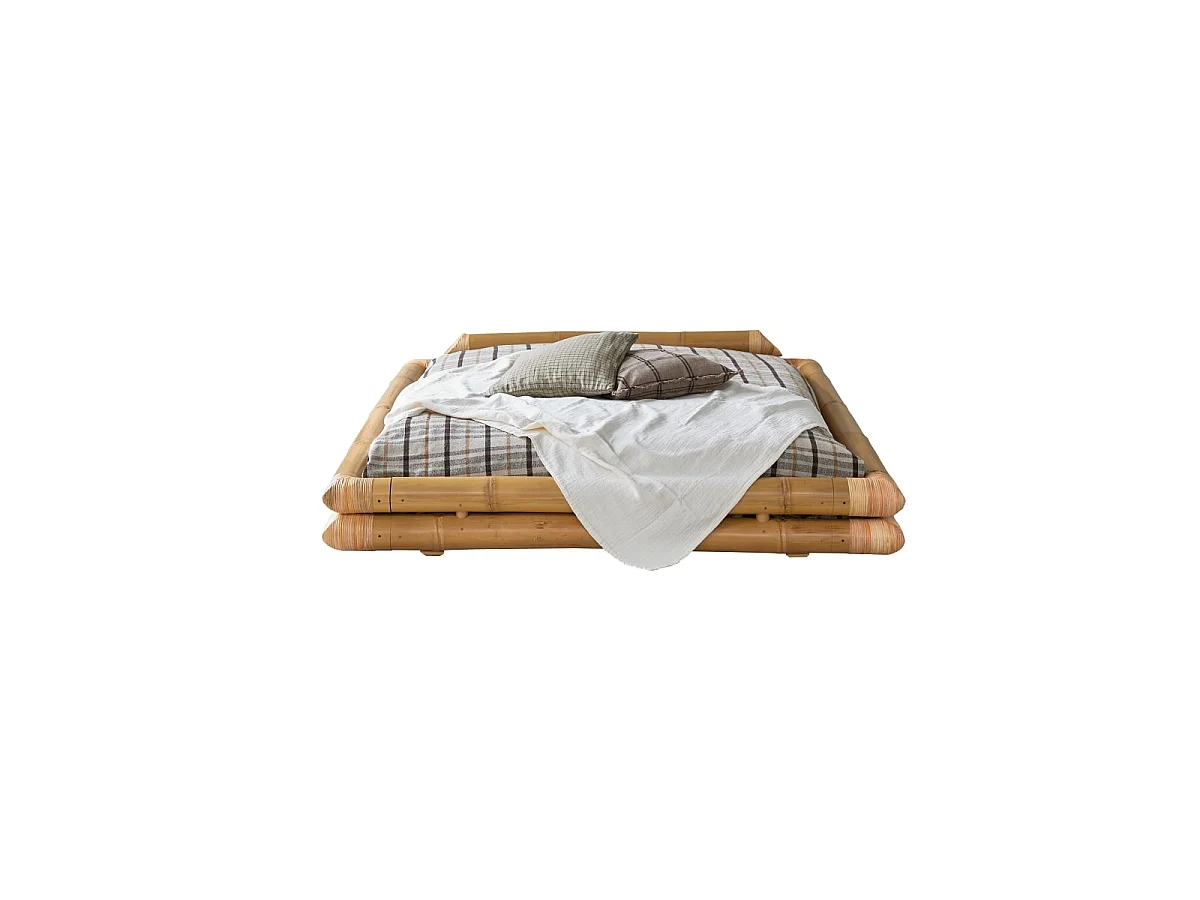 Balyss - Bamboo futon bed, 160x200 cm