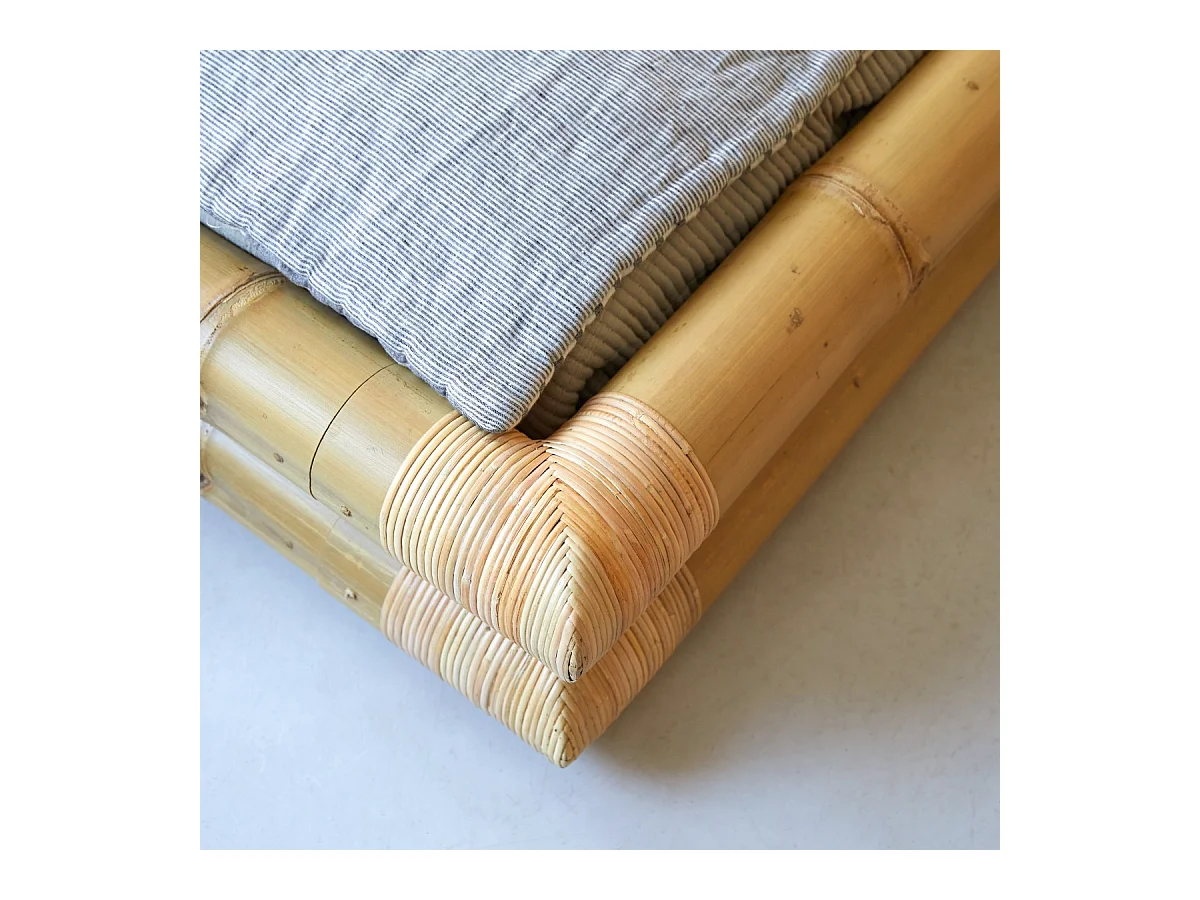 Letto futon in bambù 90x190 Balyss