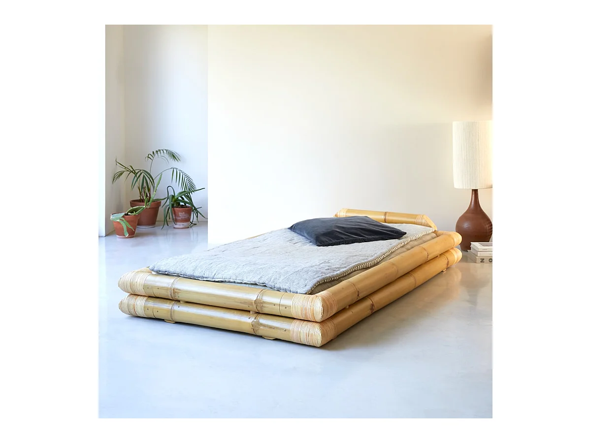 Letto futon in bambù 90x190 Balyss