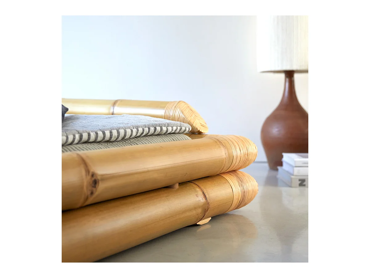 Letto futon in bambù 90x190 Balyss