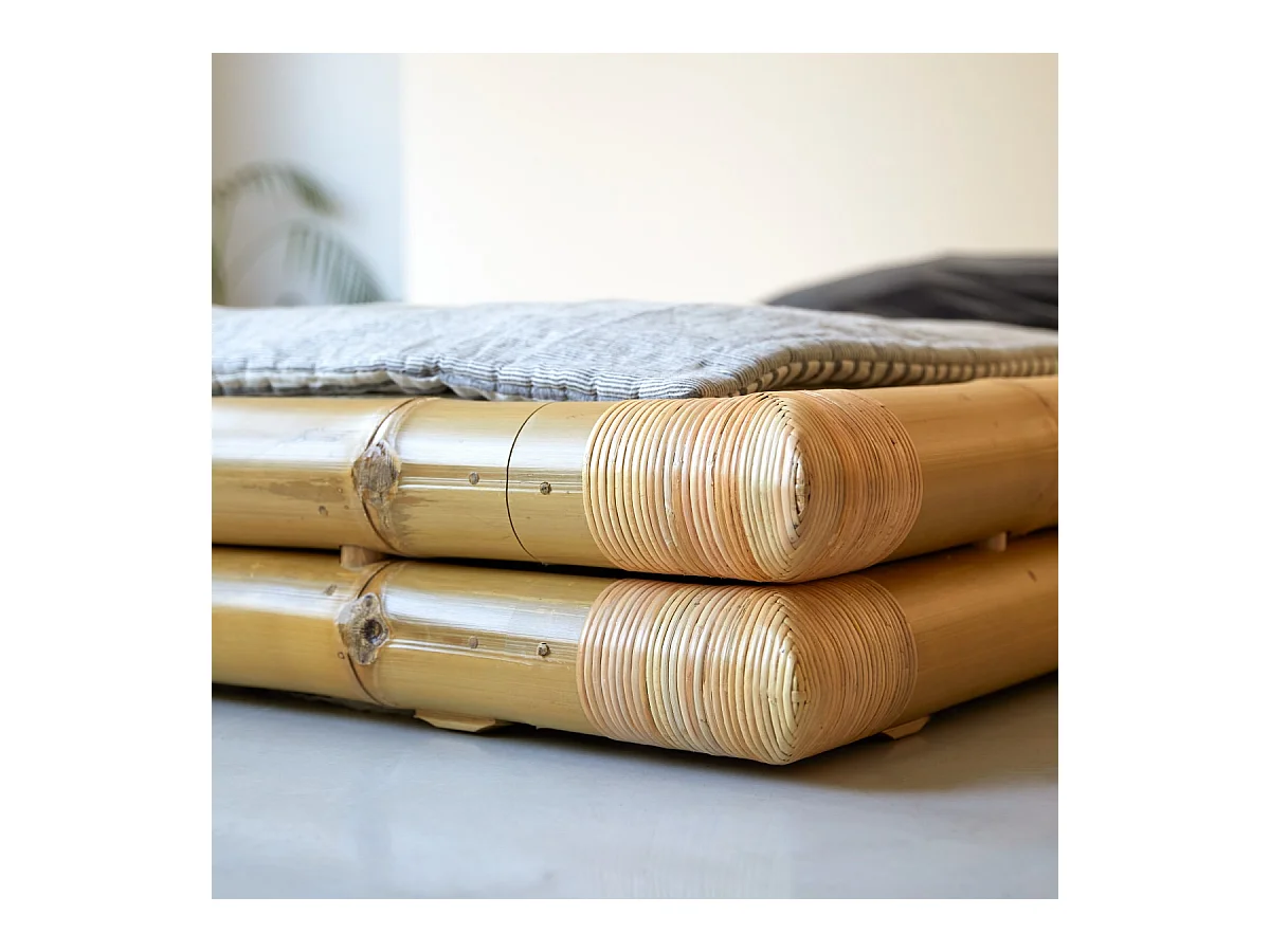 Letto futon in bambù 90x190 Balyss