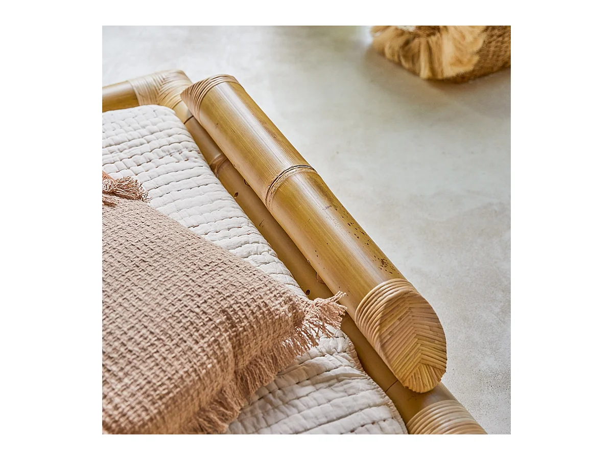 Lit futon enfant en bambou 90x190 cm Balyss