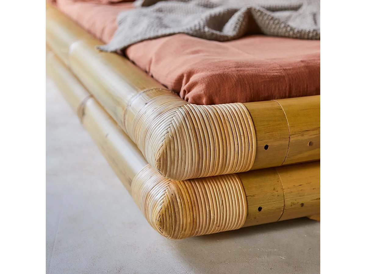 Letto futon per bambini in bambù 90x190 cm