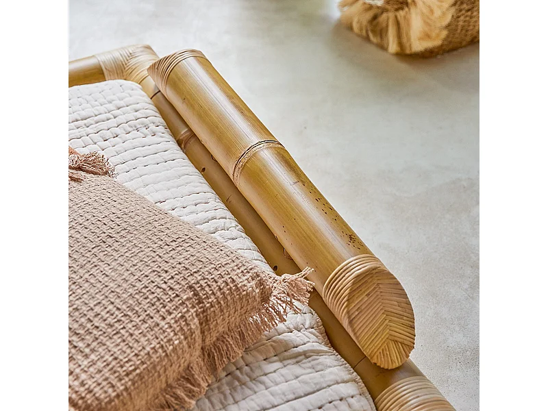 Lit futon enfant en bambou 90x190 cm Balyss