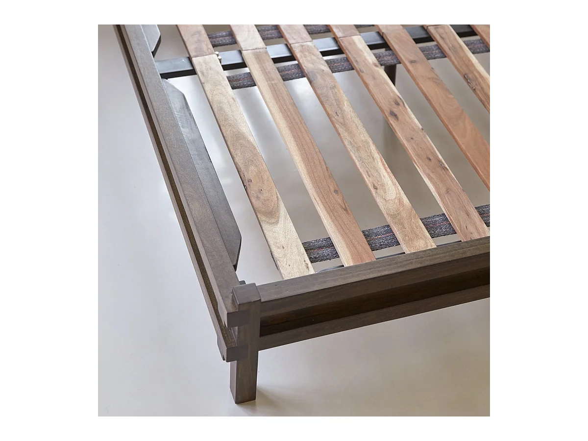 Letto in legno di mango da 175 x 210 Arko