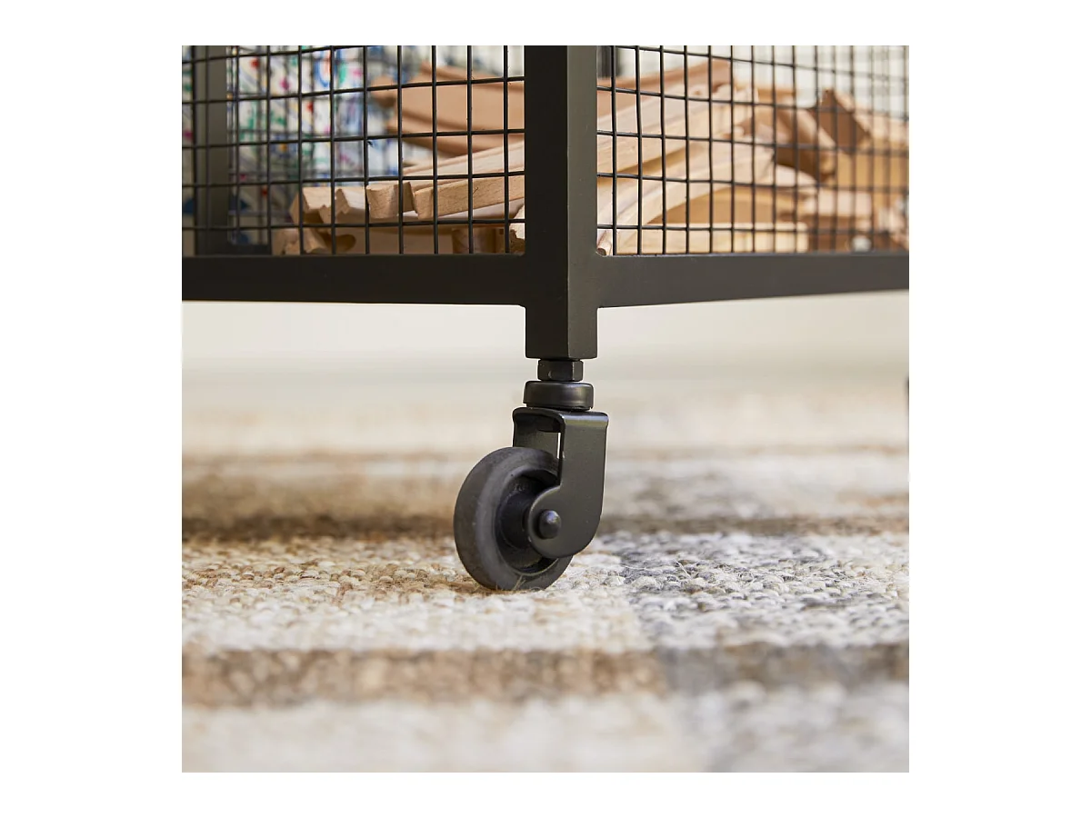 Industriale Scaffale portagiocattoli per bambini in metallo