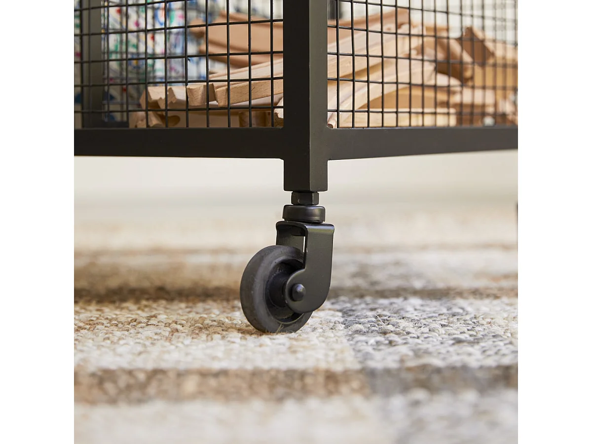 Industriale Scaffale portagiocattoli per bambini in metallo