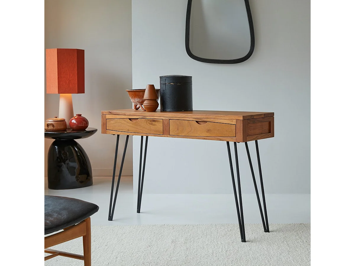 Console en bois d'acacia 120 Bonnie