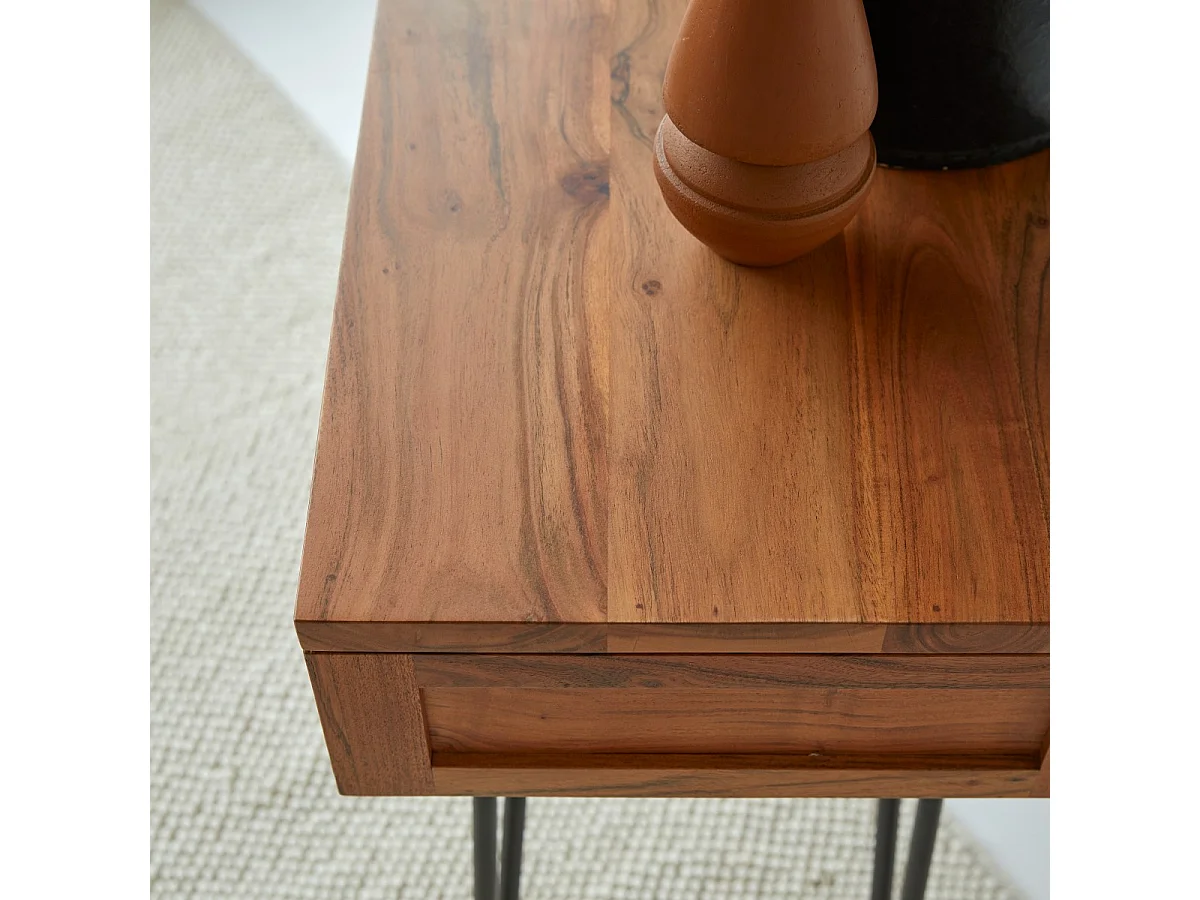 Console en bois d'acacia 120 Bonnie