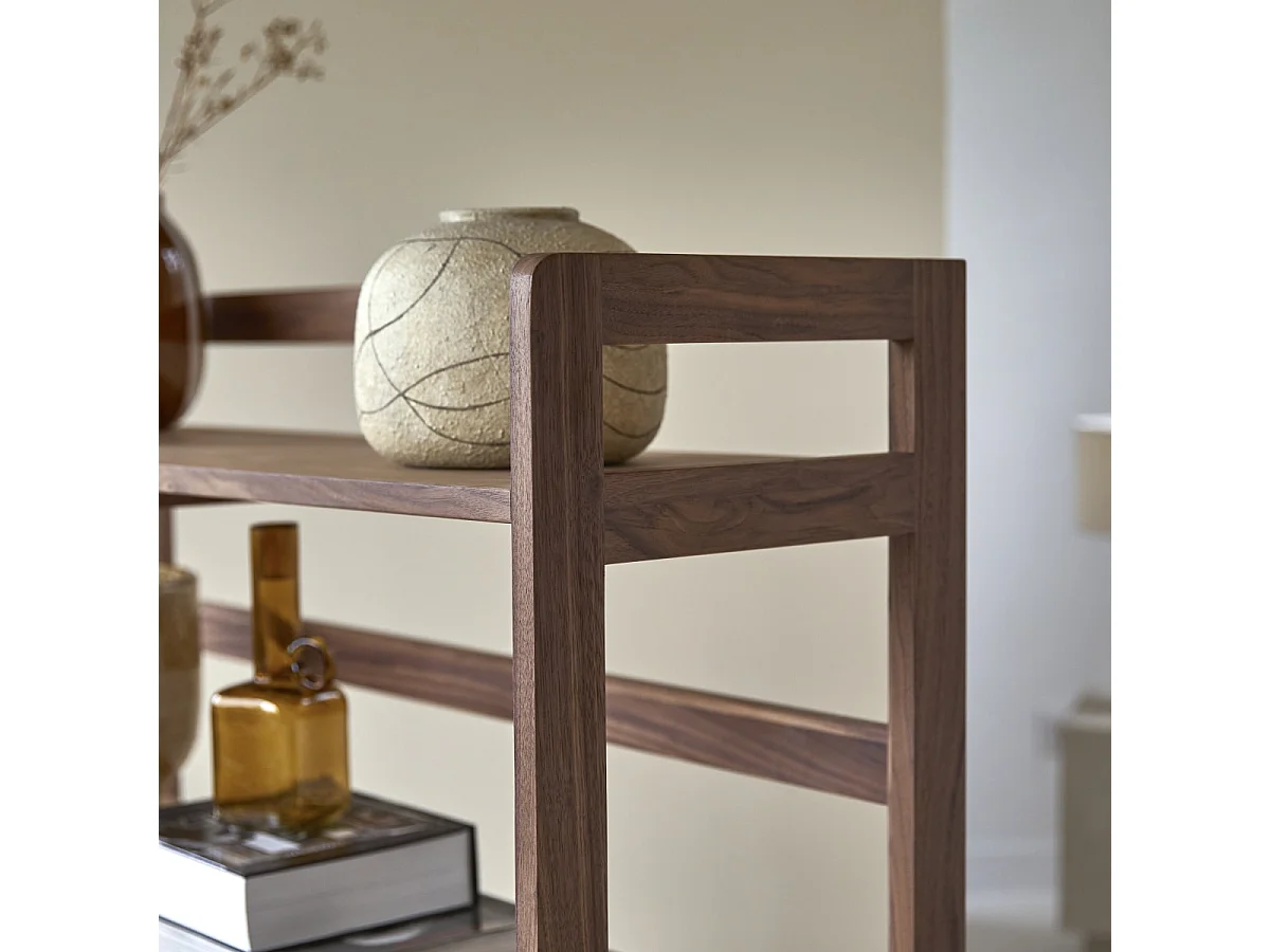 Consolle alta in legno di noce 110 Esmée