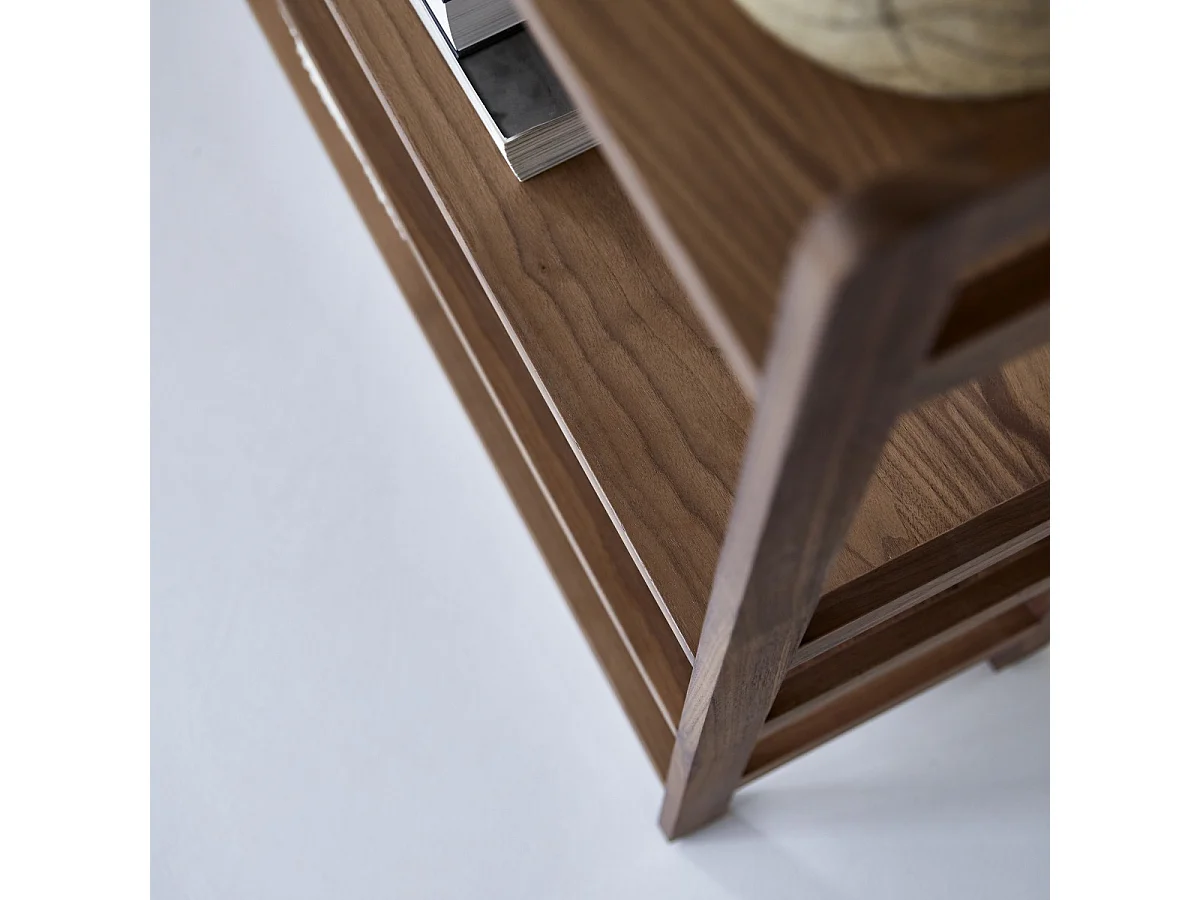 Consolle alta in legno di noce 110 Esmée