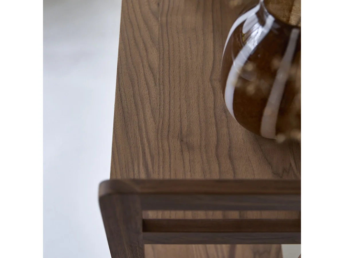 Consolle alta in legno di noce 110 Esmée