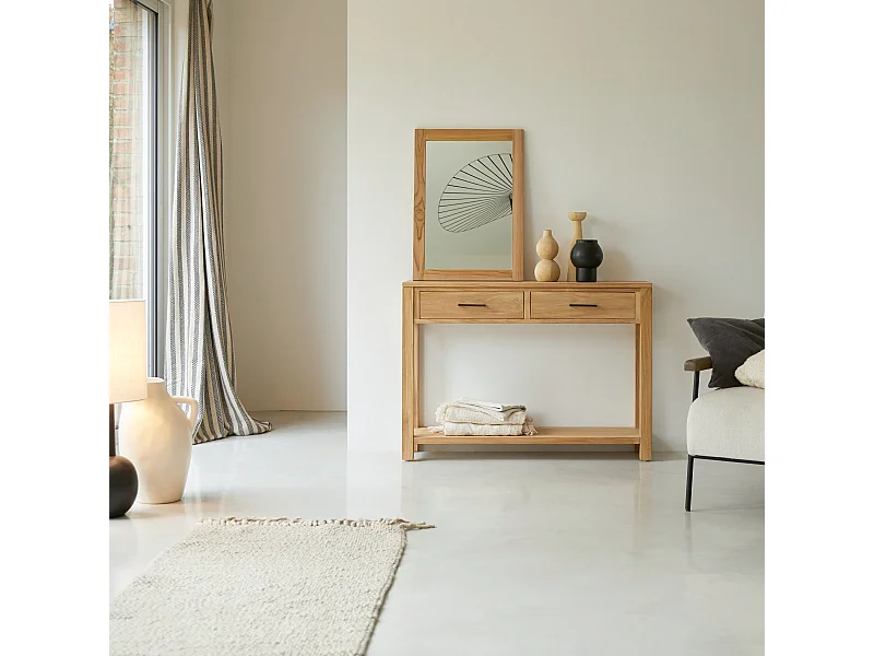 Console en bois de teck mssif 110 Maë