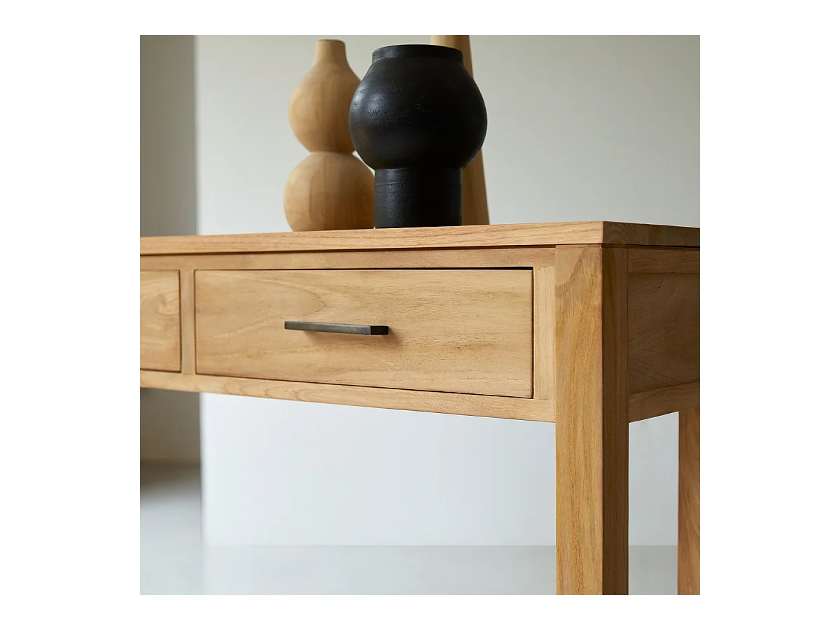 Console en bois de teck mssif 110 Maë