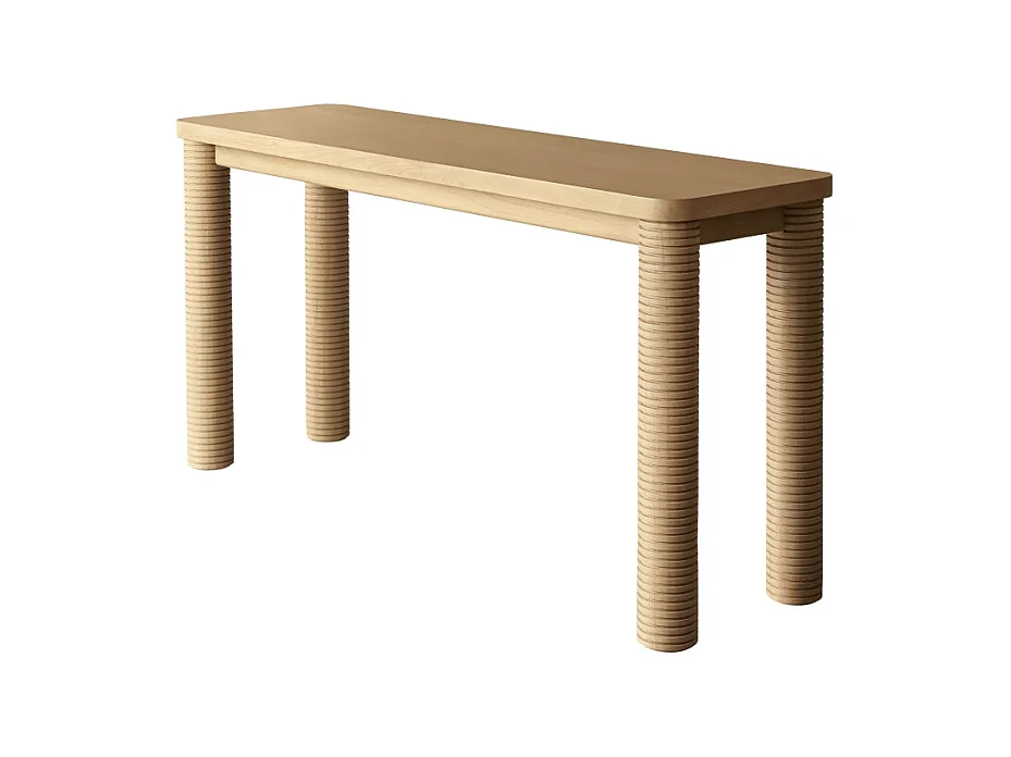 Console en bois de mindi Leandro