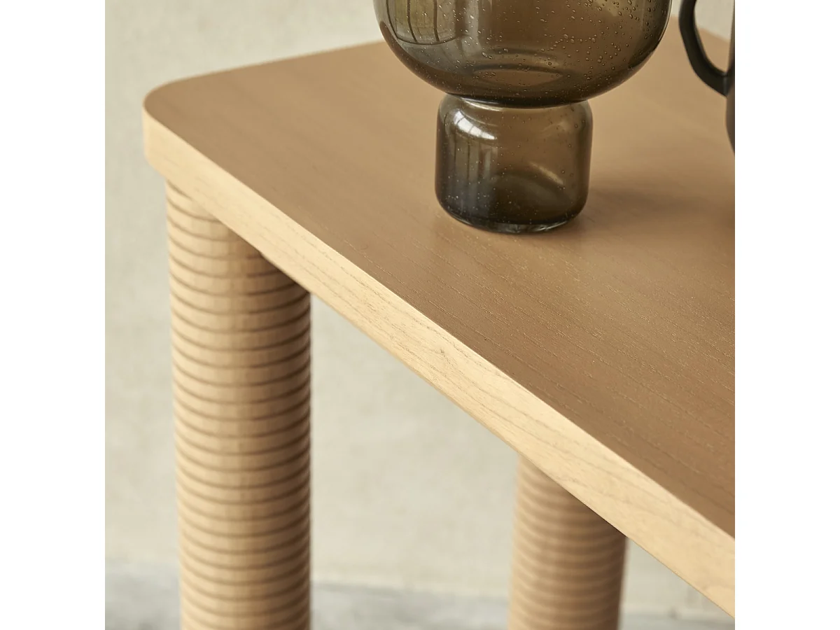 Console en bois de mindi Leandro