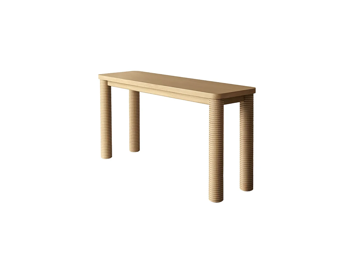 Console en bois de mindi Leandro