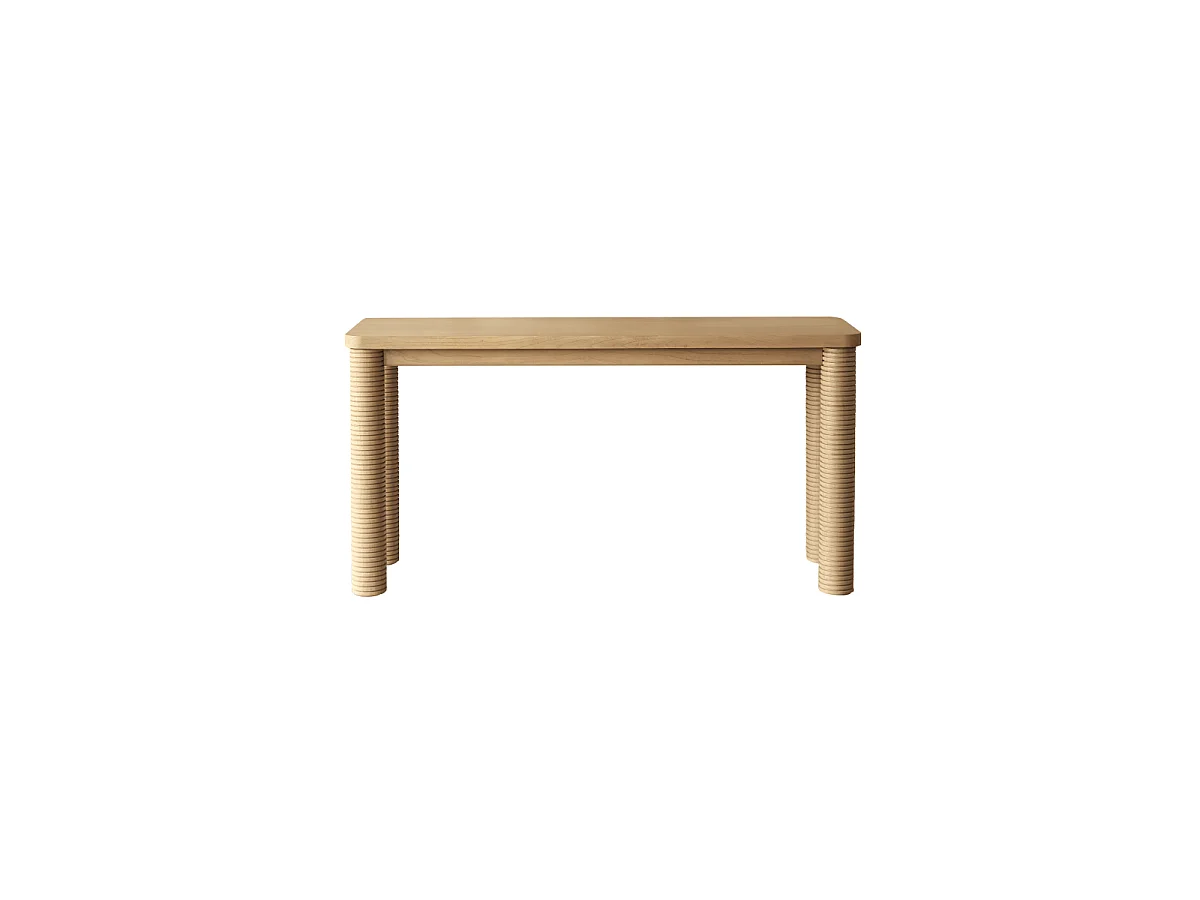 Console en bois de mindi Leandro