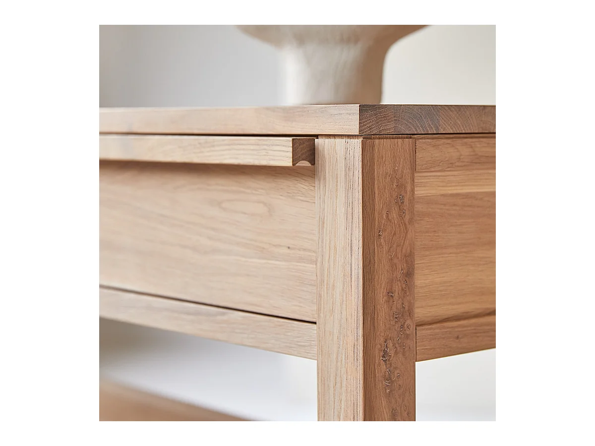 Consolle in legno di quercia 110 Luce