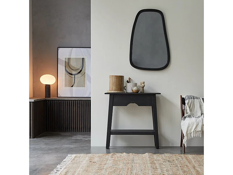 Consolle in pino massello 80 Thaki black