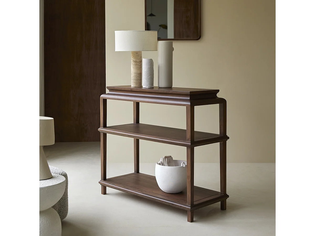 Console en bois d'acacia Achille 100 cm