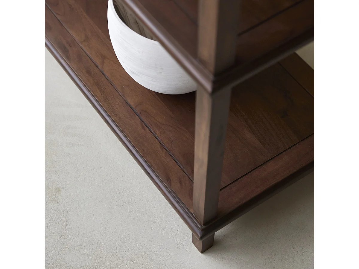 Console en bois d'acacia Achille 100 cm