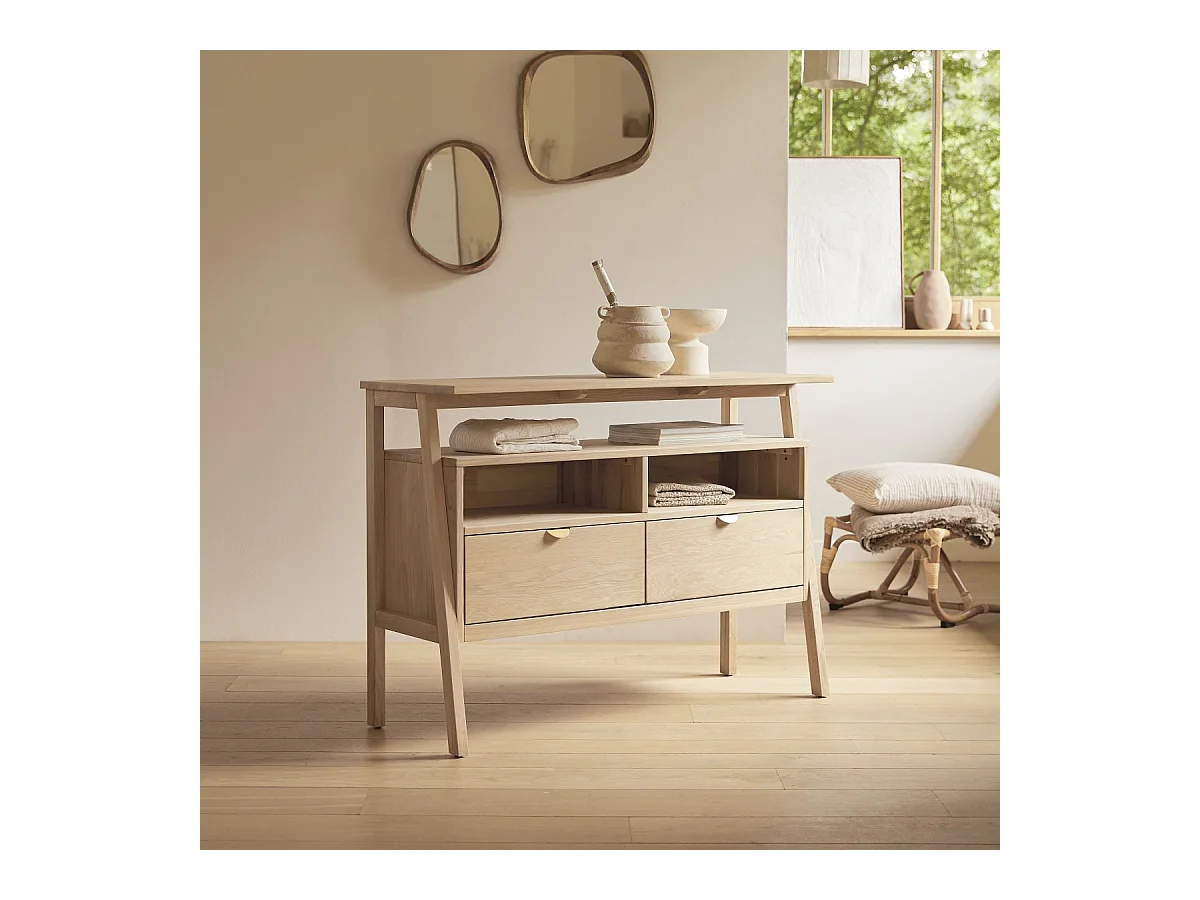 Console en bois de chêne 120 Pola