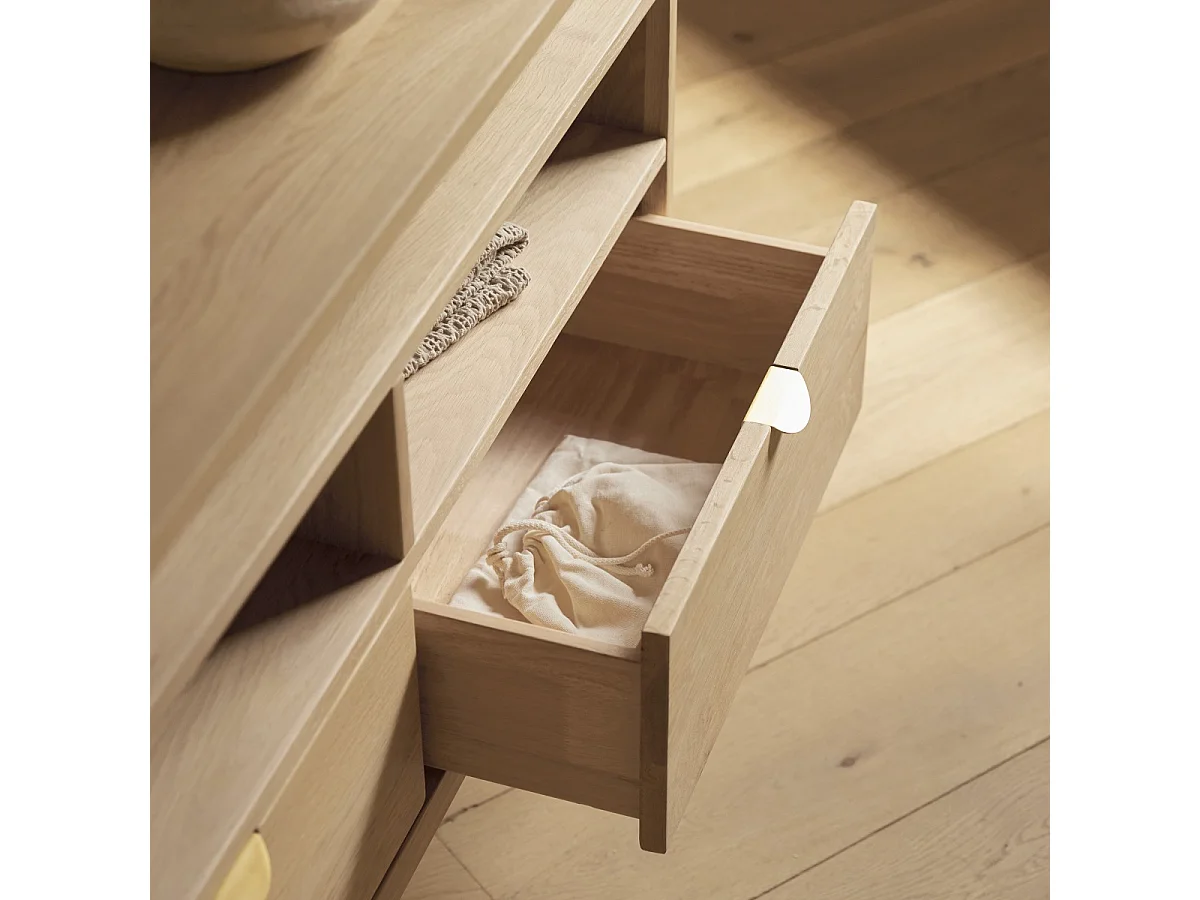 Consolle in legno di quercia 120 Pola