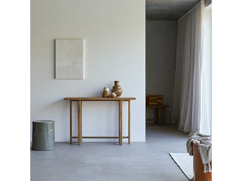 Konsole aus recyceltem Teakholz 120 Antonia