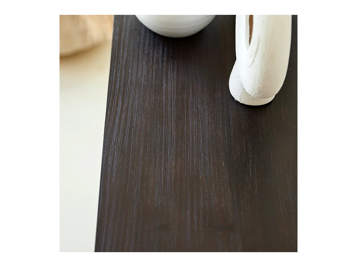 Console en bois d'acajou 120 Eva Biti