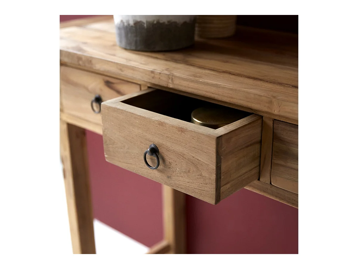 Konsole aus recyceltem Teakholz 115 Junie