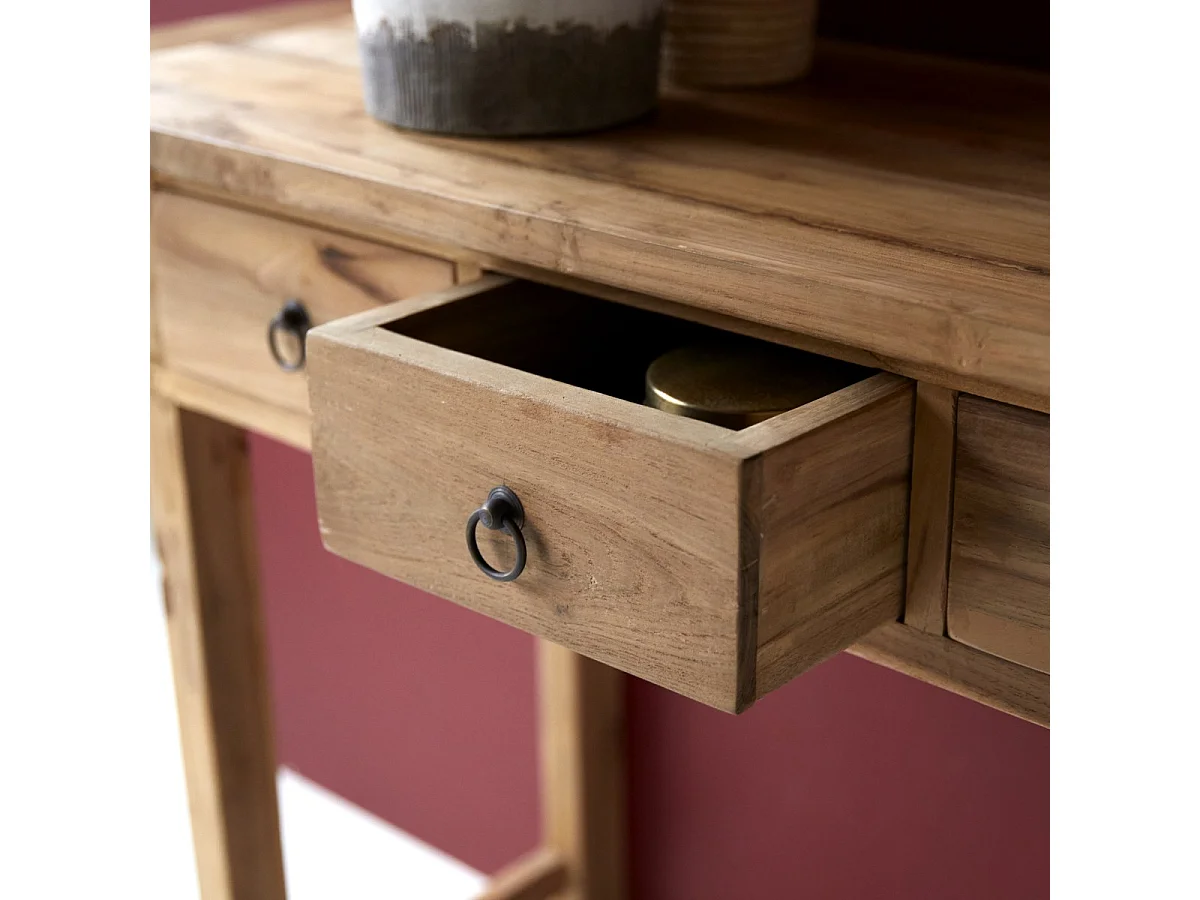 Konsole aus recyceltem Teakholz 115 Junie