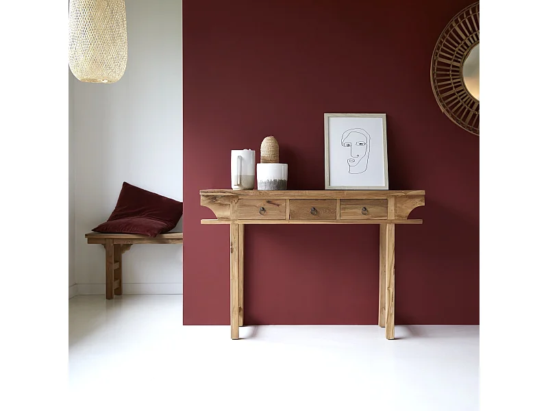 Konsole aus recyceltem Teakholz 115 Junie