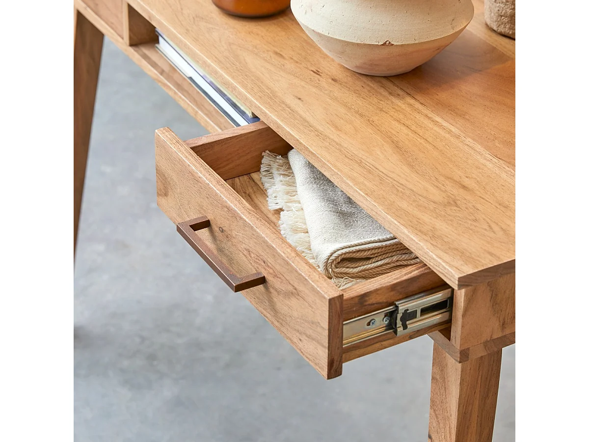 Consolle in legno d'acacia 117 Oslo