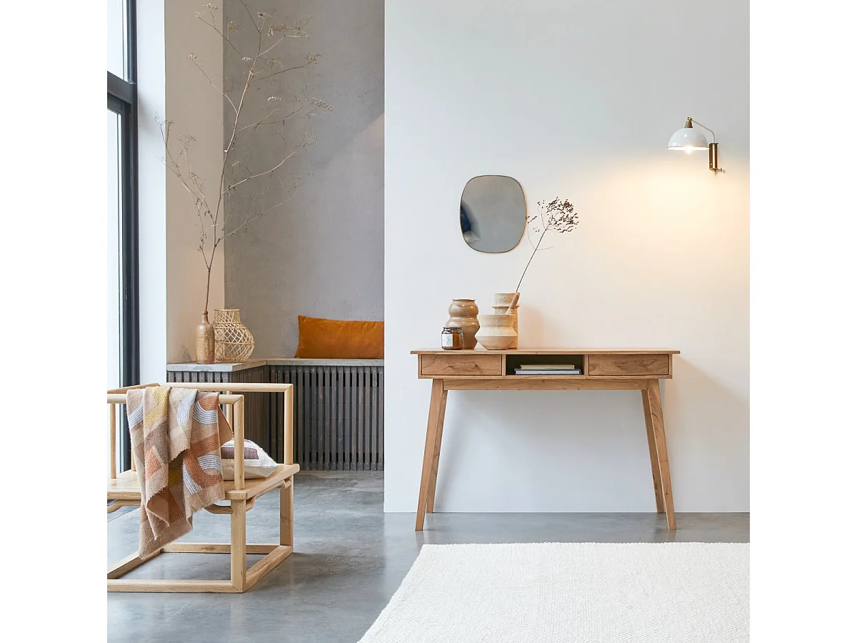 Oslo - Solid acacia console table