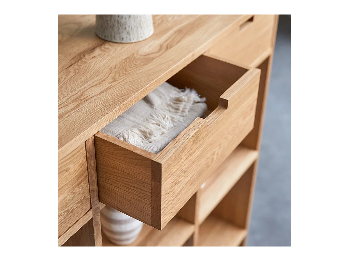 Console en bois de chêne 120 Miho