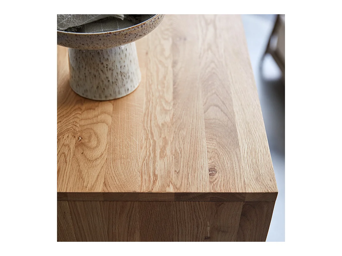 Console en bois de chêne 120 Miho