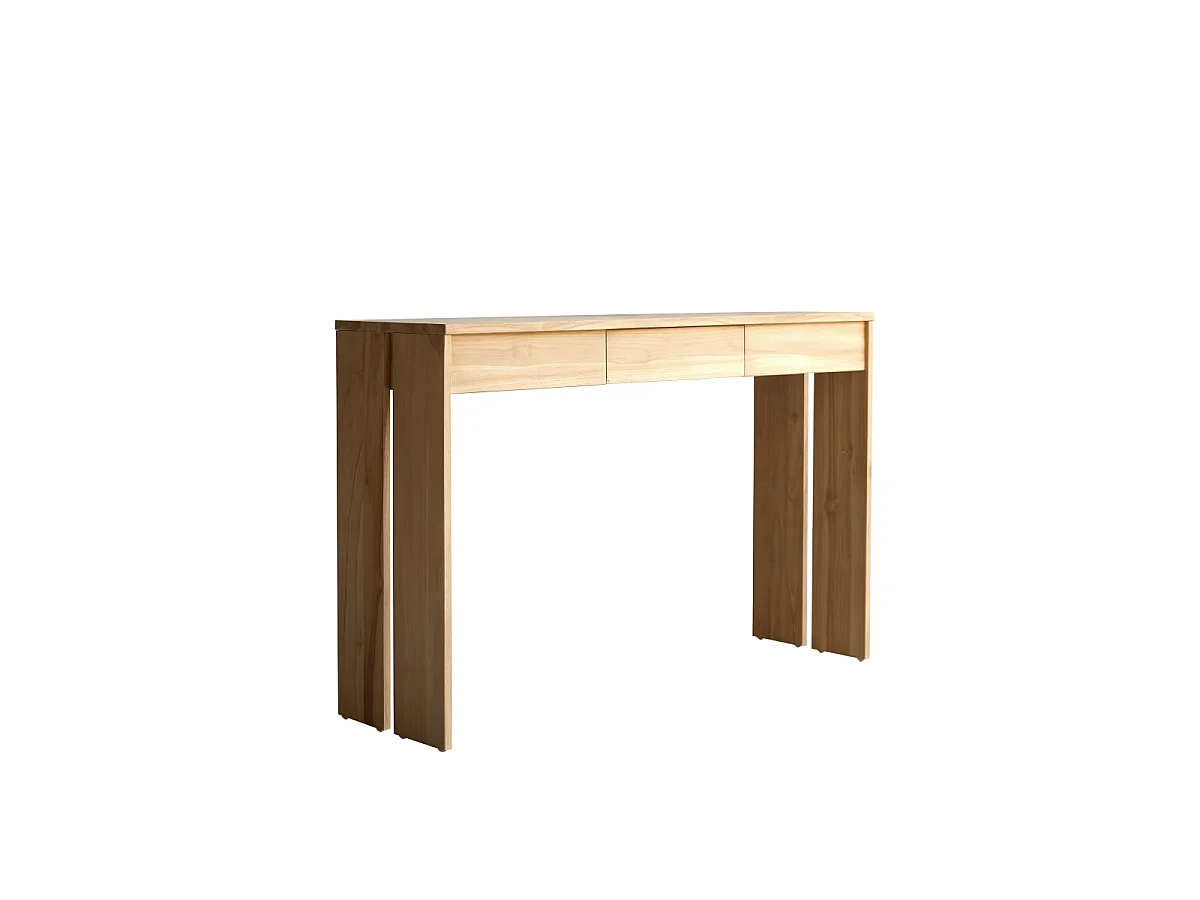 Console en bois de teck 120 Eden