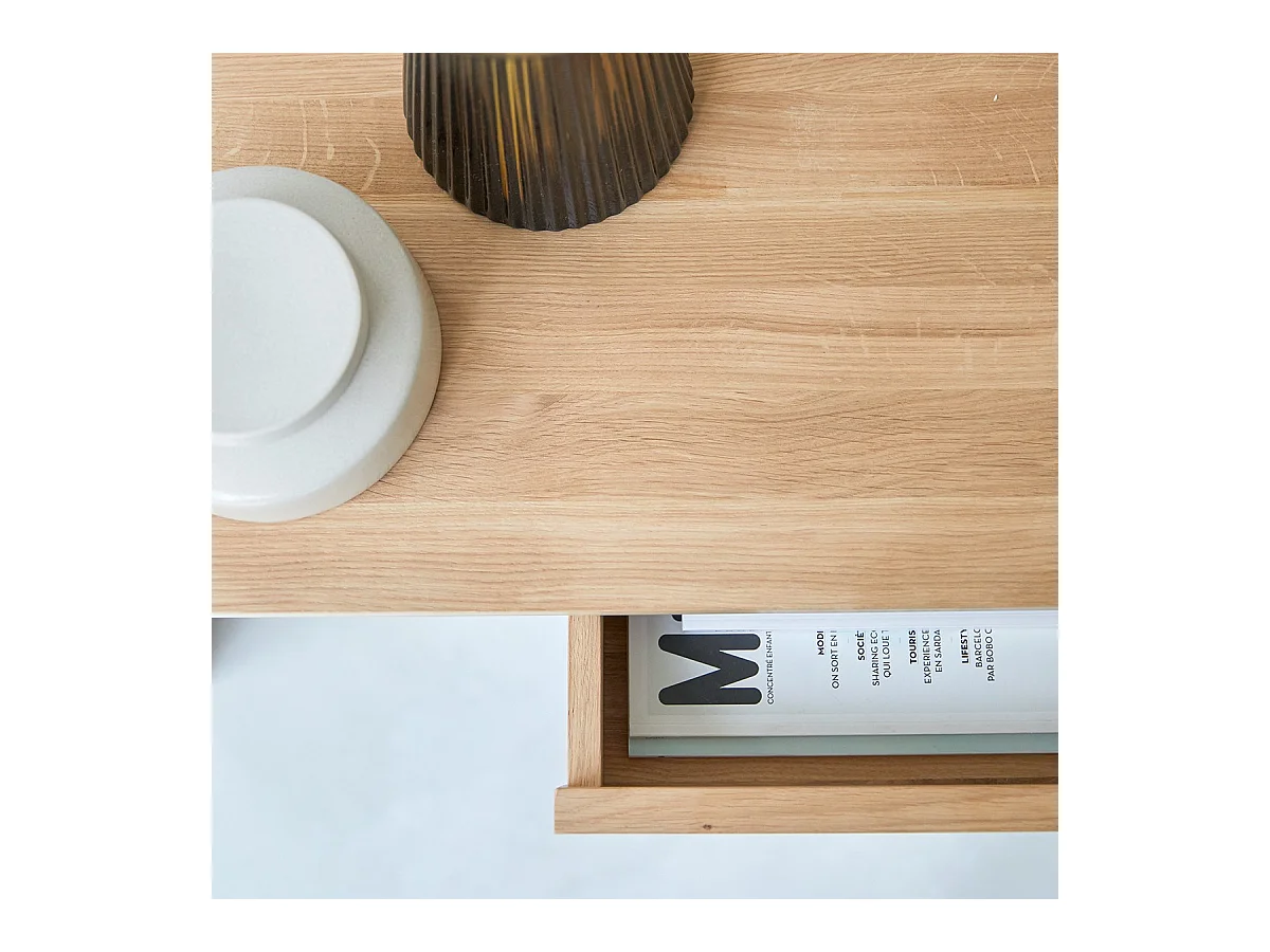 Consolle in legno di quercia 120 Eden