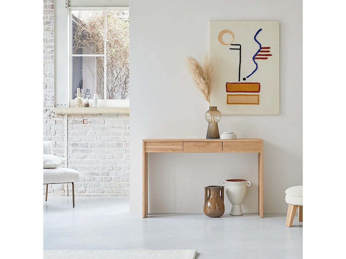 Consolle in legno di quercia 120 Eden